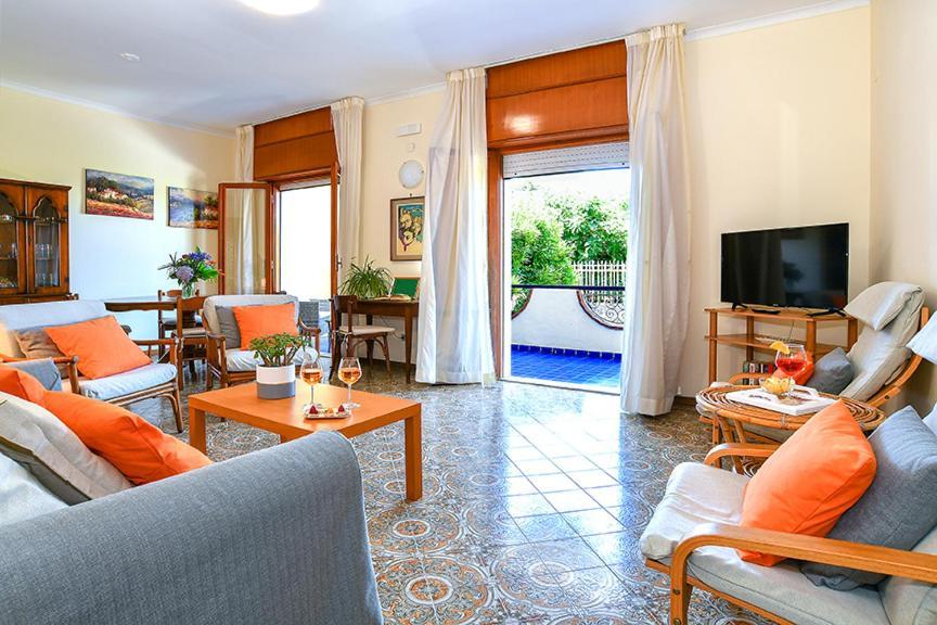 Villa Li Campi Massa Lubrense Bagian luar foto
